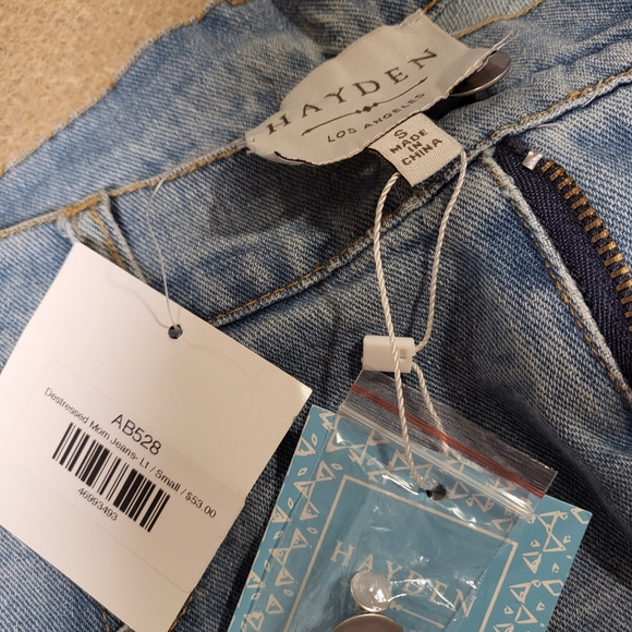 Hayden distressed mom jeans - Picture 2 of 3